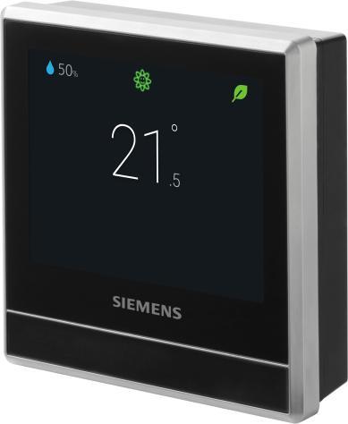 Smart Thermostat RDS110 To control heating applications in apartments, single family homes, dormitories, and other residential as well as commercial spaces.