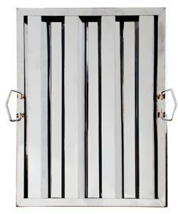 $ 656 PERMANENT S/S GREASE FILTERS, BAFFLE TYPE HF1620 16 W x 20 H $ 33.