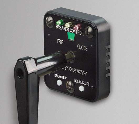 Time Delay Switches TIME DELAY CLOSE AND OPEN Fits into existing breaker switch mounts No special wiring or