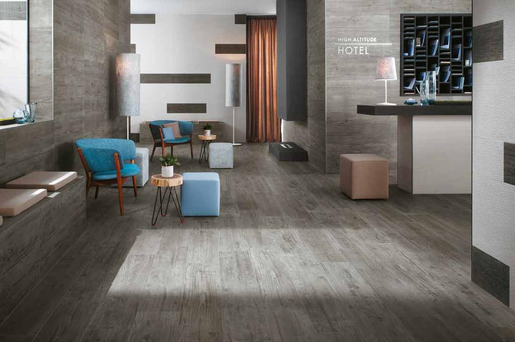 FLOOR DESIGN Axi COLOURED BODY PORCELAIN TILES The intense and natural character of