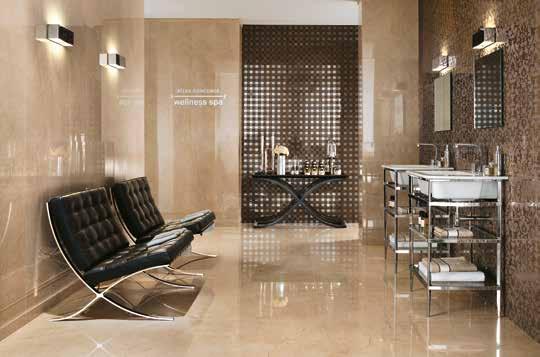 Marvel WHITE-BODY WALL TILES WallDesign The Marvel white-body wall cladding reproduces the most precious stone materials in all their splendour, recreating delicate veining, intense shading and the