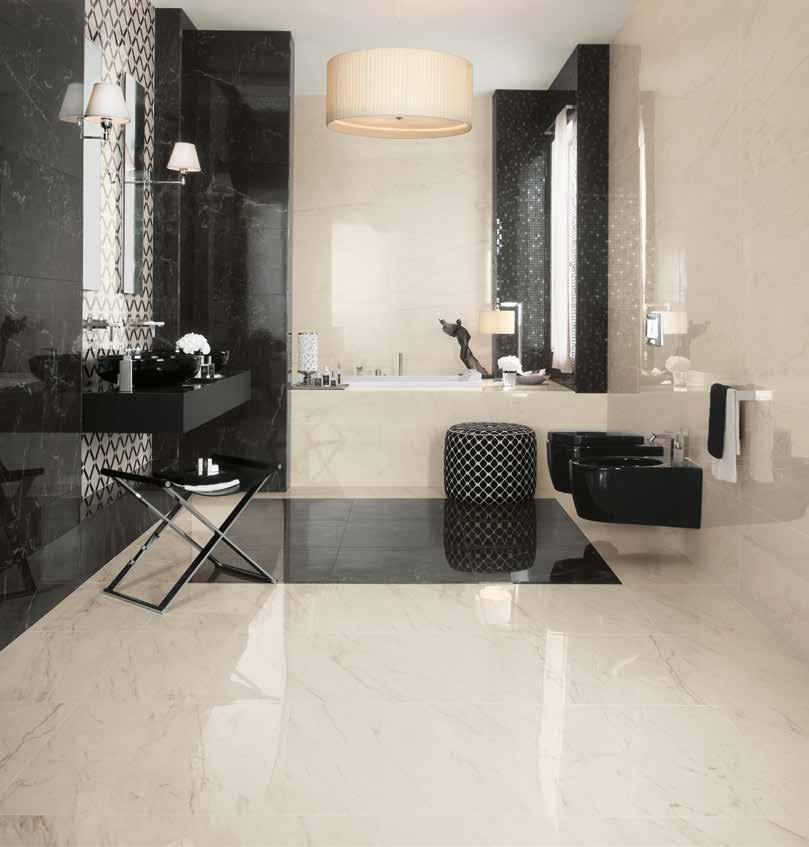 Project Marvel PRO Inspired by a sought-after selection of precious marble slabs of European origin, Marvel PRO integrates and