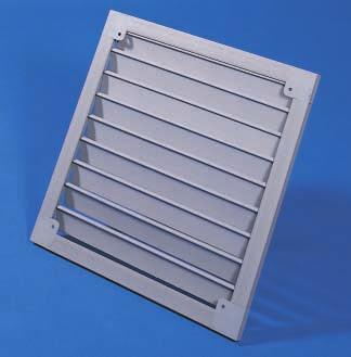The fans are ideally suited for incorporation into walls or ceilings.