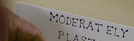 Plasticity: Moderately Plastic Make