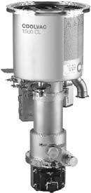 Cryopumps with Fully Automatic Control, ClassicLine COOLVAC 800 CL COOLVAC 1.500 CL COOLVAC 1.
