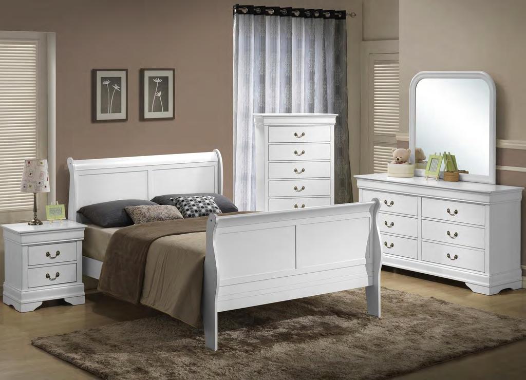 5939 Classic Sleigh Collection Classic White The Classic White Sleigh Collection is a true value!