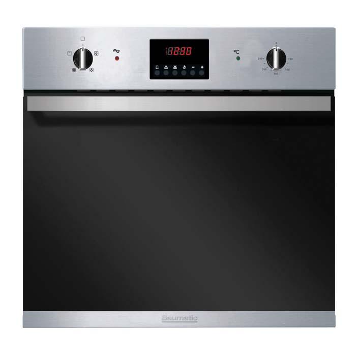 User Manual for your Baumatic BO625SS 60 cm Fan oven NOTE: This User Instruction Manual contains important information, including safety & installation points, which will enable you to get the