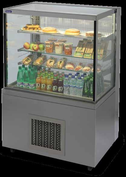 Victor Optimax refrigerated merchandising units are perfectly suited for delis, coffee shops, convenience stores and all food-to-go applications.