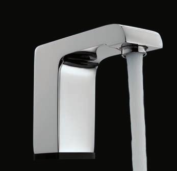 Our maintenance-free laminar flow outlet has the flow control located in the base of the spout.