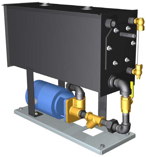 Instruction Supplement 1 Condensate Return System The following Condensate Tanks are furnished as standard equipment on Model RHC Boilers, with Serial No.