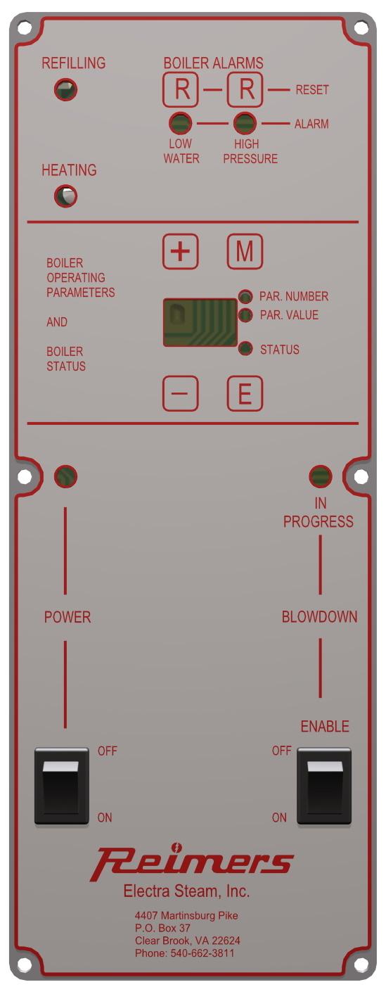 2.2 Setting and Changing Boiler Operating Parameters on the Boiler Controller 2.2.1 Boiler Controller Overview The boiler controller provides all functions for the operation of the R, RH and RHC