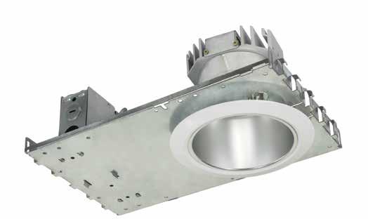 Advanced aluminum heat sink allows the LEDs to operate at high power for maximum light output and lifespan. Long lamp life of 50,000 hours at 70% of initial lumens.