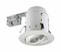 LED RESIDENTIAL SERIES 6" APERTURE TYPE REMODEL REMODEL REMODEL Model RLH-6412R-ICA RLH-6618R-ICA RLH-6012JB-RIC Description 6" Residential Remodel AC LED IC Airtight Gimbal Downlight 6" Residential