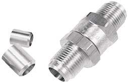 CHECK VALVES MAGNI-CHEK Magni-Chek Check Valve & Muffler Our Copper-Spun Check Valve/Muffler is designed to make the Bristol Benchmark Compressor compliant to a SEER 13 rating. Product Type O.D.