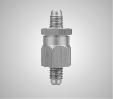 CHECK VALVES Straight Through Design Type 119 Type 120 Features: Brass construction with synthetic rubber seat Can be installed in any position Maximum working pressure: 500 PSI (35 Kg/cm2)