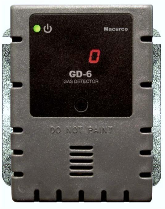 GD-6 Combustible Gas Detector, Controller and Transducer The Macurco GD-6 is a fully programmable, low voltage, dual relay Combustible Gas detector, controller and transducer for HVAC and Fire &