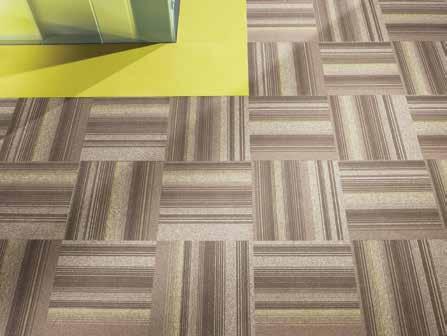 With a modular offer including carpet tiles, Marmoleum tiles, LVT and vinyl tiles, the floor is yours.