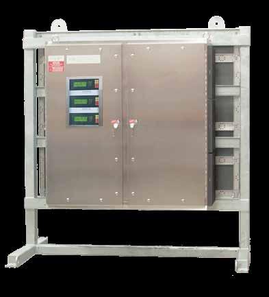 CONTROL AND MONITORING FOR PROCESS HEATING SYSTEMS Controller Skid with Seal Breaker for IEC Hazardous Locations