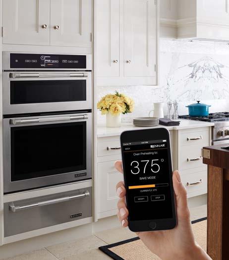 What s New? 5 Alexa and Voice-Activated Ovens Wall Ovens are becoming more smart with Wi-Fi and smart phone connectivity. Now, you can control your oven with your phone.