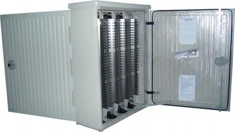 inorax-17 Outdoor Cabinet SMC/Polycarbonate Cabinet An ultimate solution for outdoor copper cable connection and distribution applications.