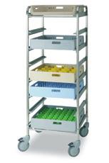 WAB-65 GN containers Dish return trolley