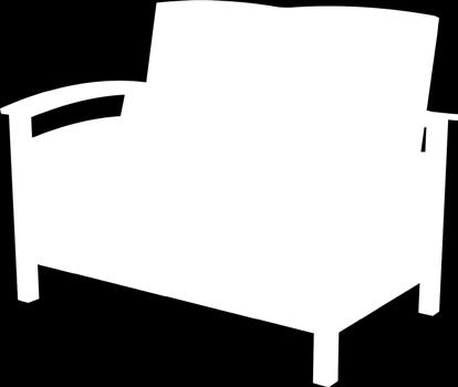 Folding Arm Kit (Sold Separately) Seat height:.25 [ 8] 4 Cushion:  [ 8] 2.