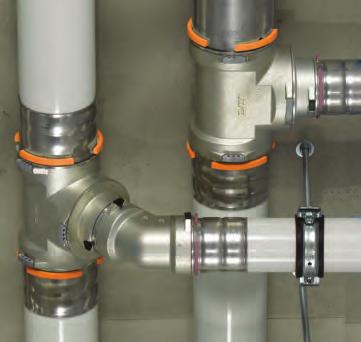 MLC Plumbing Pipes 38 RTM Fitting 40 MLC Composite Metal S-Press Fittings