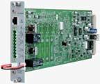 VX-200XI Audio Input Module with Control Input The VX-200XI module is designed to be used in conjunction with the VX-2000 System Manager, and comes with control input terminals, low-cut and high-cut