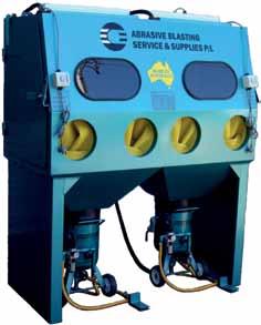 Abrasive Blasting Cabinets It would be easier to consider Abrasive Blast Cleaning and Shot Peening from the single perspective of surface preparation.