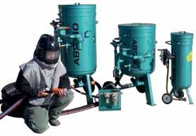 Abrasive Blast Pots Abrasive Blast Pots are the heart of every Air Blast application. It is important that the correct Blast Pot is selected.