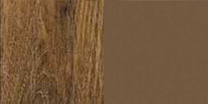 The dark, smoky woodgrain R4283 Tabac Chalet Oak is striking for a natural and warm