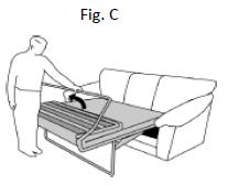 Repeat the operation for the second supporting bar. (Fig.