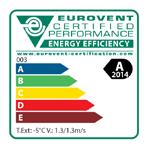 participates in the Eurovent Certification programme for Liquid Chilling Packages (LCP), Air handling units (AHU), Fan coil units (FCU) and variable refrigerant flow systems (VRF) Check ongoing