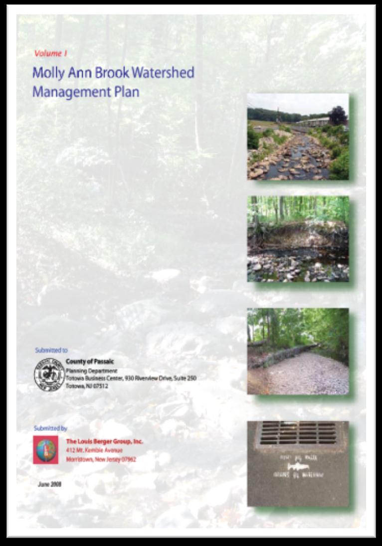 MOLLY ANN BROOK WATERSHED MANAGEMENT PLAN Project Implementation Award Recipient