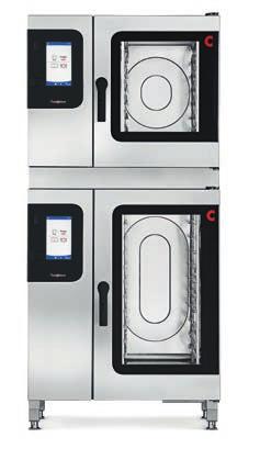 Accessories for your baking business Stacking two table-top units from the Convotherm 4 range not only makes sense but is so easy!