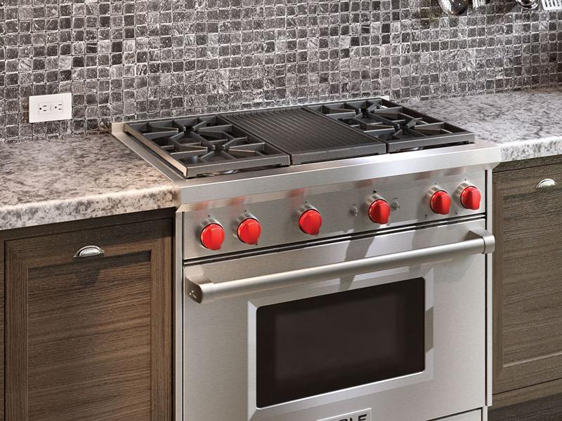 Dual fuel ranges are self-cleaning, where only Miele and Jenn-Air are self-cleaning in all-gas.