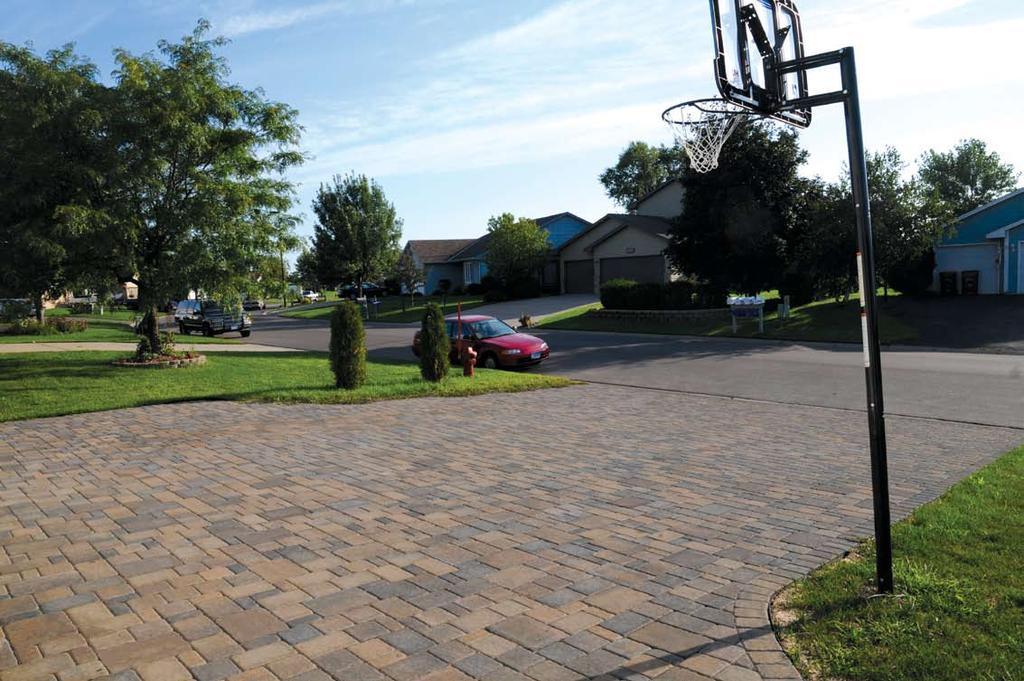 with Willow Creek Cobblestone pavers.