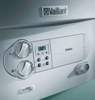 Vaillant s ecotec pro range of combination boilers feature comprehensive status and diagnostic information with simple push button operation for easy commissioning and