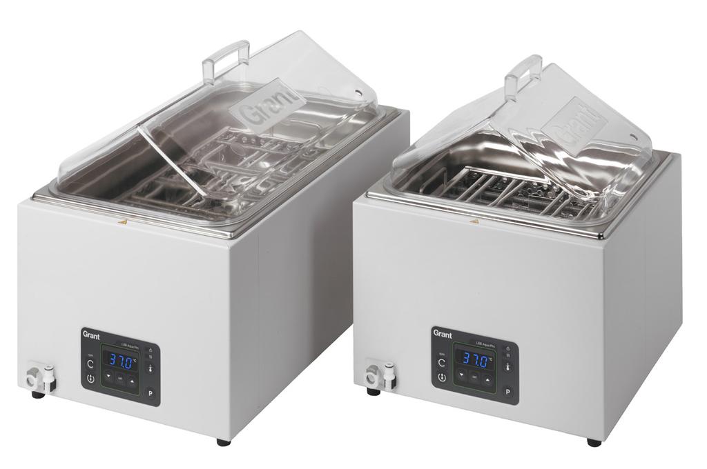 Shaking water baths» Shaking water baths World-renowned shaking water baths from Grant: high precision temperature control combined with a robust, high quality, patented