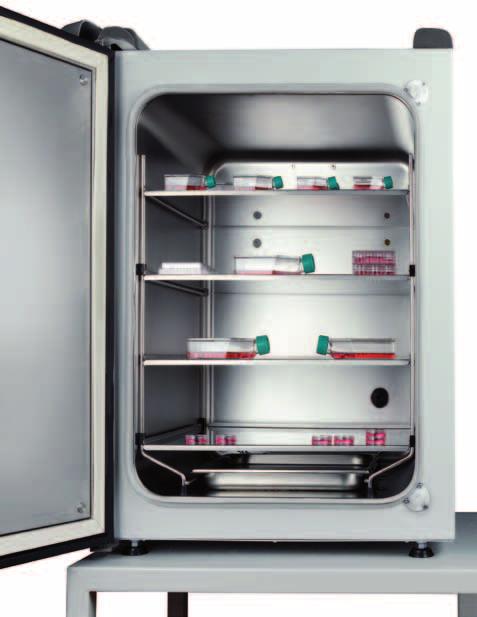 The New EuroClone S@feGrow 188 Direct Heat Incubator, equipped with an on-demand decontamination cycle, is designed to provide a stable and convenient environment for Cell and Tissue culture, taking