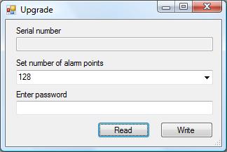 21 Upgrade number of alarm points All EBL512 G3 settings are normally factory downloaded before delivery.