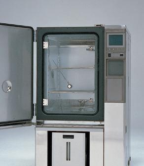 Options Observation Inner glass door A glass door is provided between the test area and the chamber door to observe specimens. Select hand-in ports and chamber door viewing window.