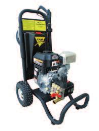 U R E W A S H E R S 10 Advance AdSpray 1500A Pressure Washer 2 gpm and up to 1,450 psi 2 hp electric motor Includes: Hose, spray gun and wand, chemical