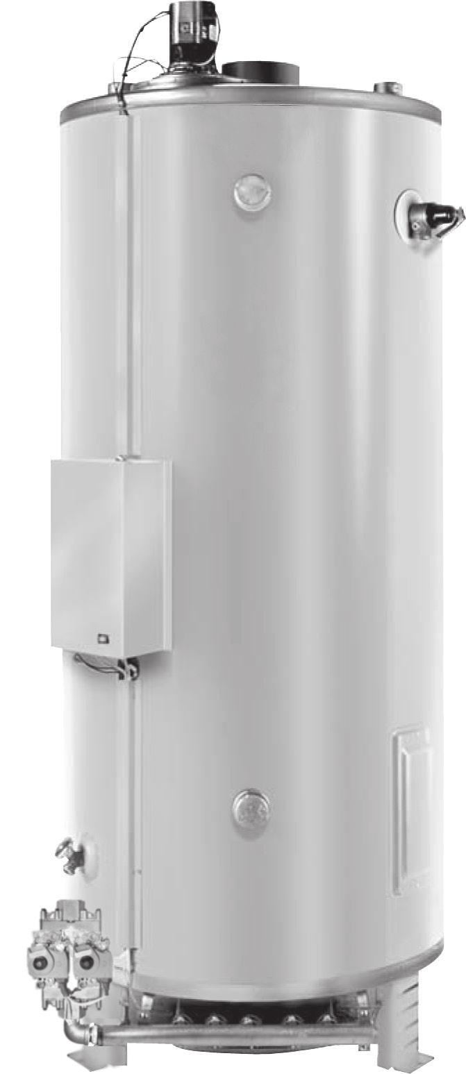 Instruction Manual commercial gas water heaters 300 Maddox Simpson Parkway Lebanon, TN 37090 Phone: 615-889-8900 Fax: 615-547-1000 Technical Service email: 2tech@lochinvar.