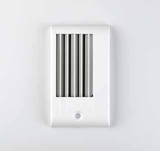 It is particularly easy to install, since it fits perfectly on collective or individual ducts designed for natural or hybrid ventilation.