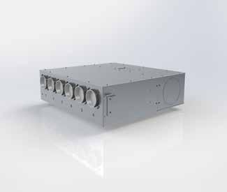 101 DX HUB 6 Active air supply distribution box Standard code HUB1434 Airflow characteristics Pressure at supply Pa 65 Acoustics Phonic enveloppe Phonic silencers Electrics Electrical connections