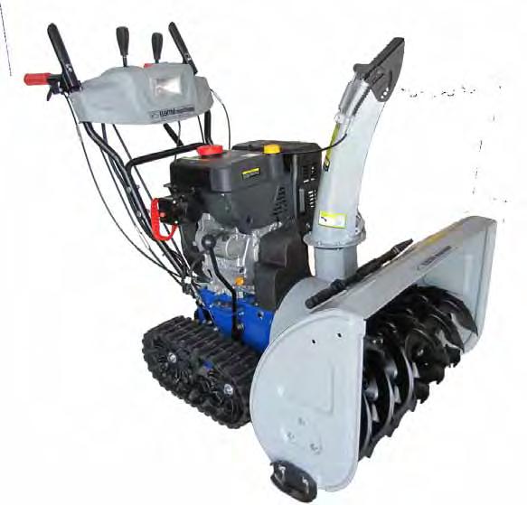 MODEL STEm 14076 ET ENGINE POWER 14 HP DISPLACEMENT 420 ccm CLEARING WIDTH 76 cm / 30 INTAKE HEIGHT 54.5 cm / 21.