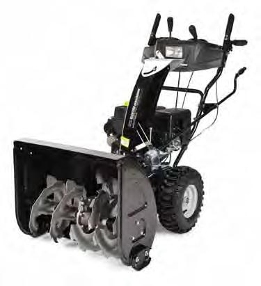 SNOW THROWER STEm 7162 E With components as Industry Line but a bit smaller, REM Premium Line snow thrower simply deserves to be called Best for Home Use!