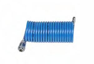 9603001 EAN: 3831081012542 PU spiral hose 8 12mm with quick coupling 15 m :