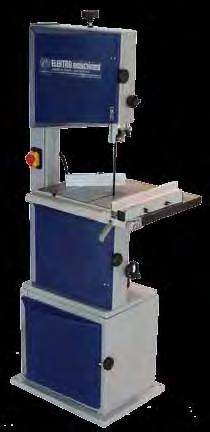 WOODWORKING MACHINES BAND SAW Elekro Maschinen band saws provide you with top features.